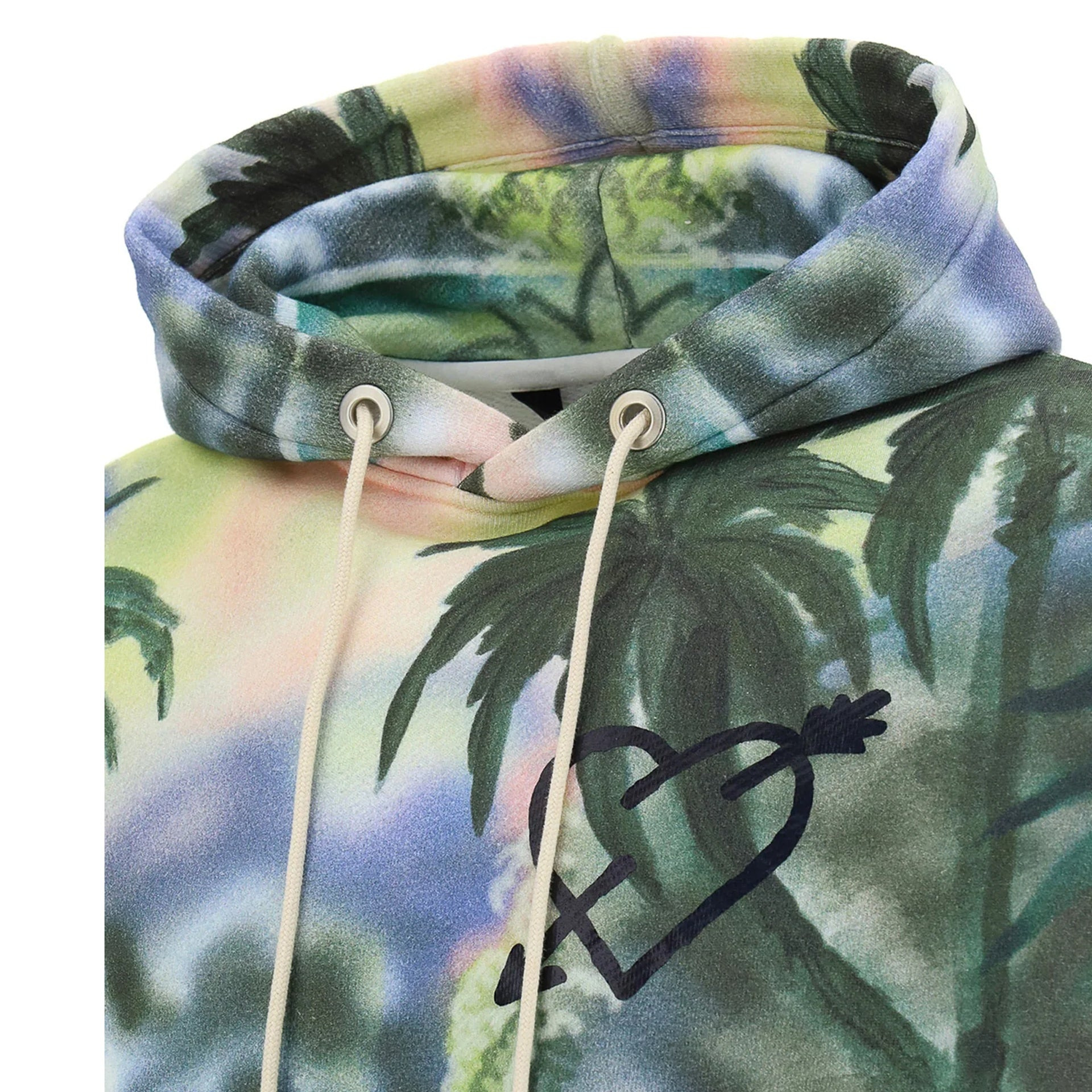 Palm Angels Cotton Hooded Sweatshirt Men - 3