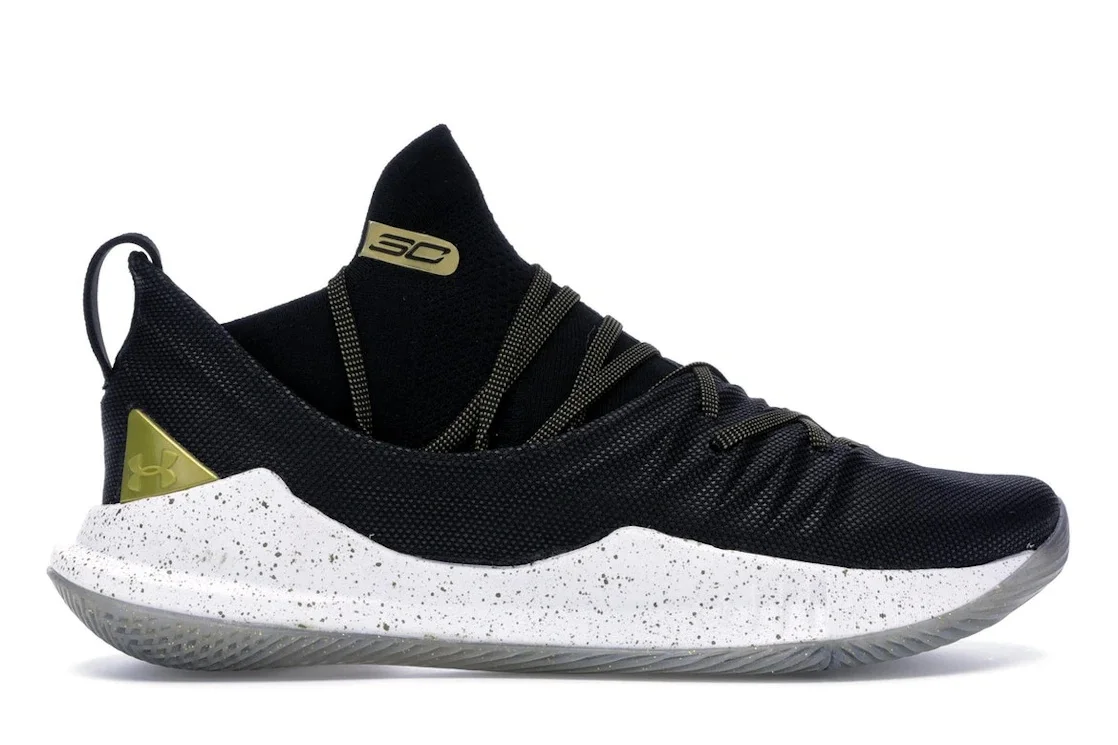 Under Armour Curry 5 Black Gold - 1