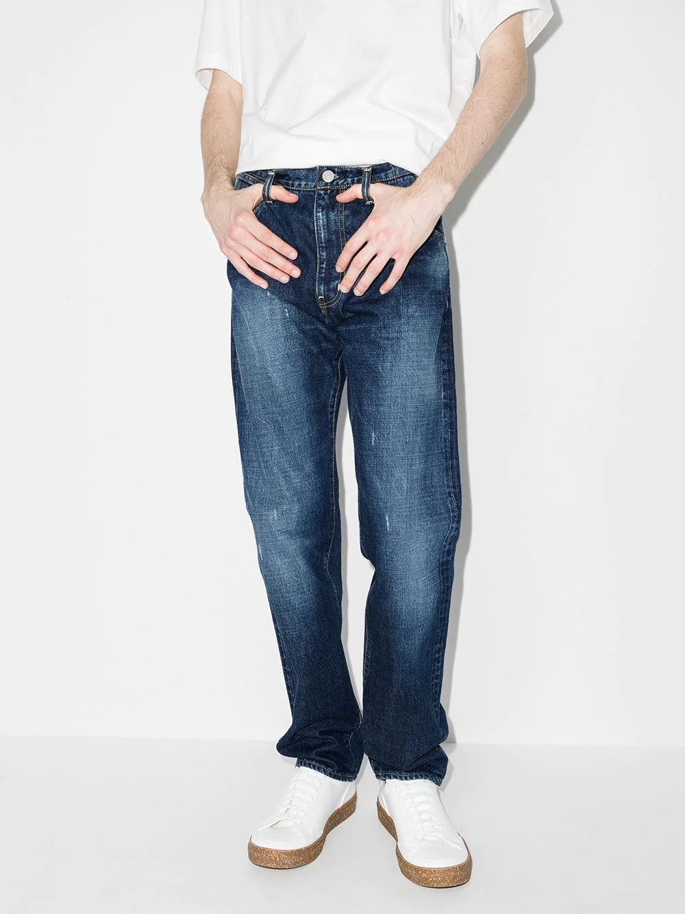 Social Sculpture 18 slim-fit jeans - 2