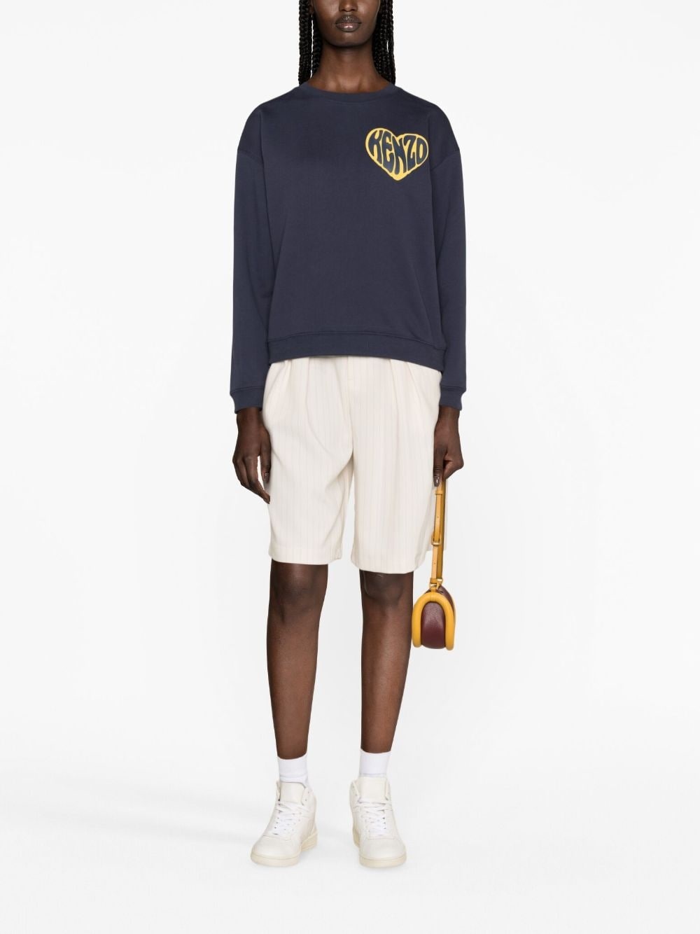 KENZO Heart cotton sweatshirt - 4