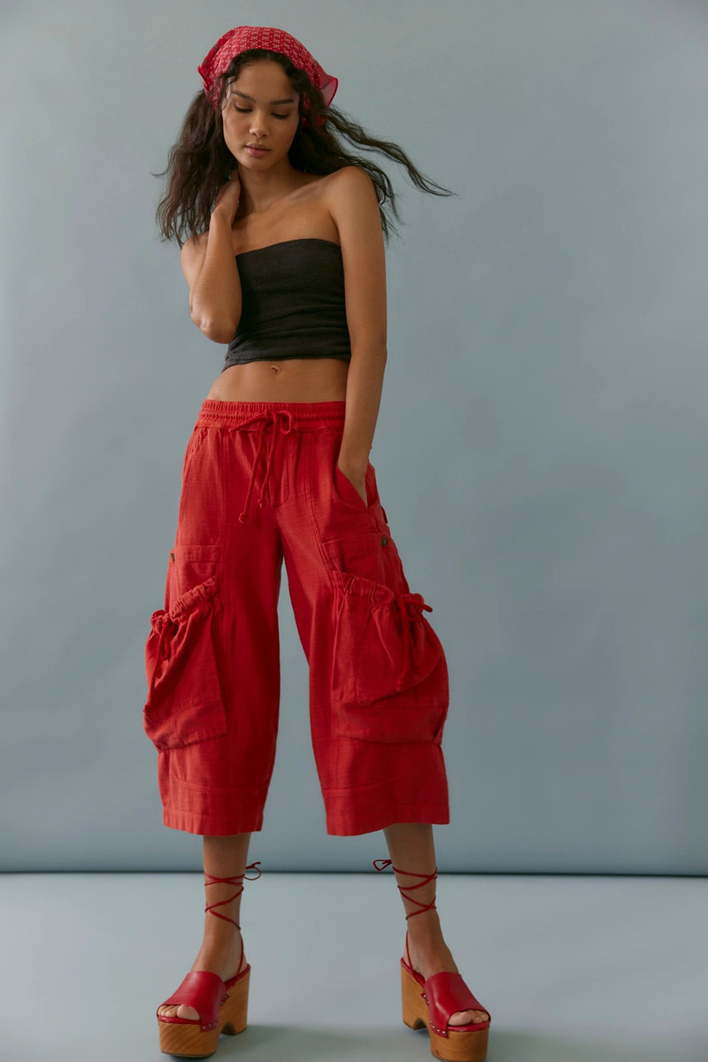 We The Free Ashton Crop Pull-On Cargo Pants 1