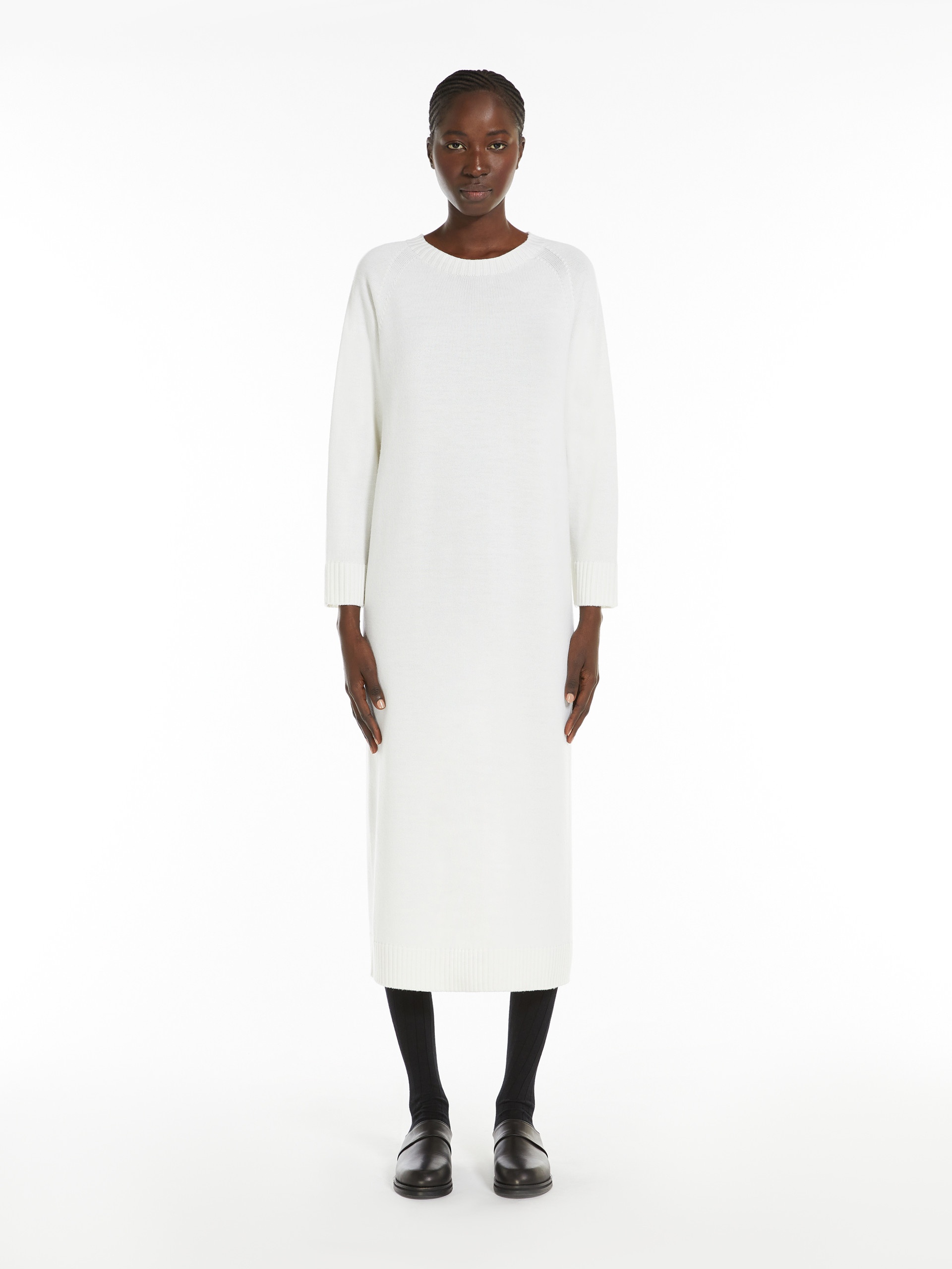 SCRIVIA Wool midi dress - 3