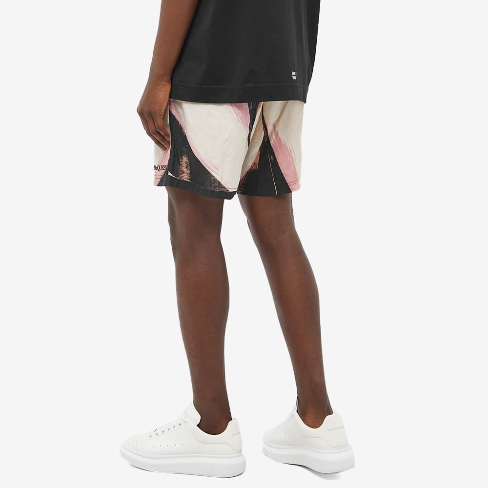 Alexander McQueen Brush Stroke Swim Shorts - 3