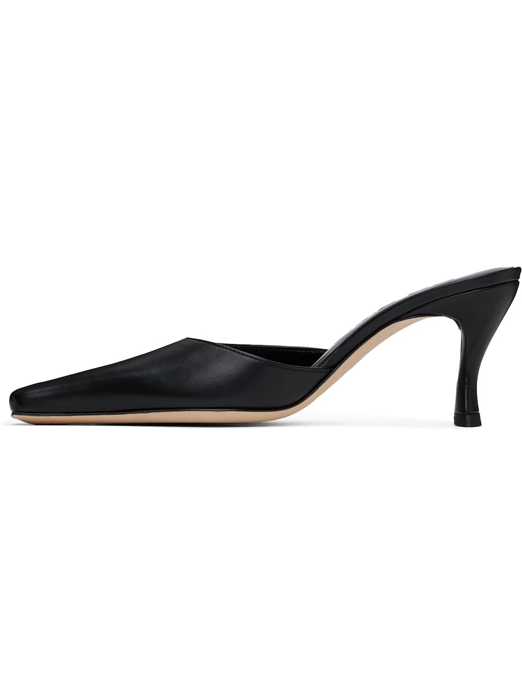 Black Selene Mules - 3