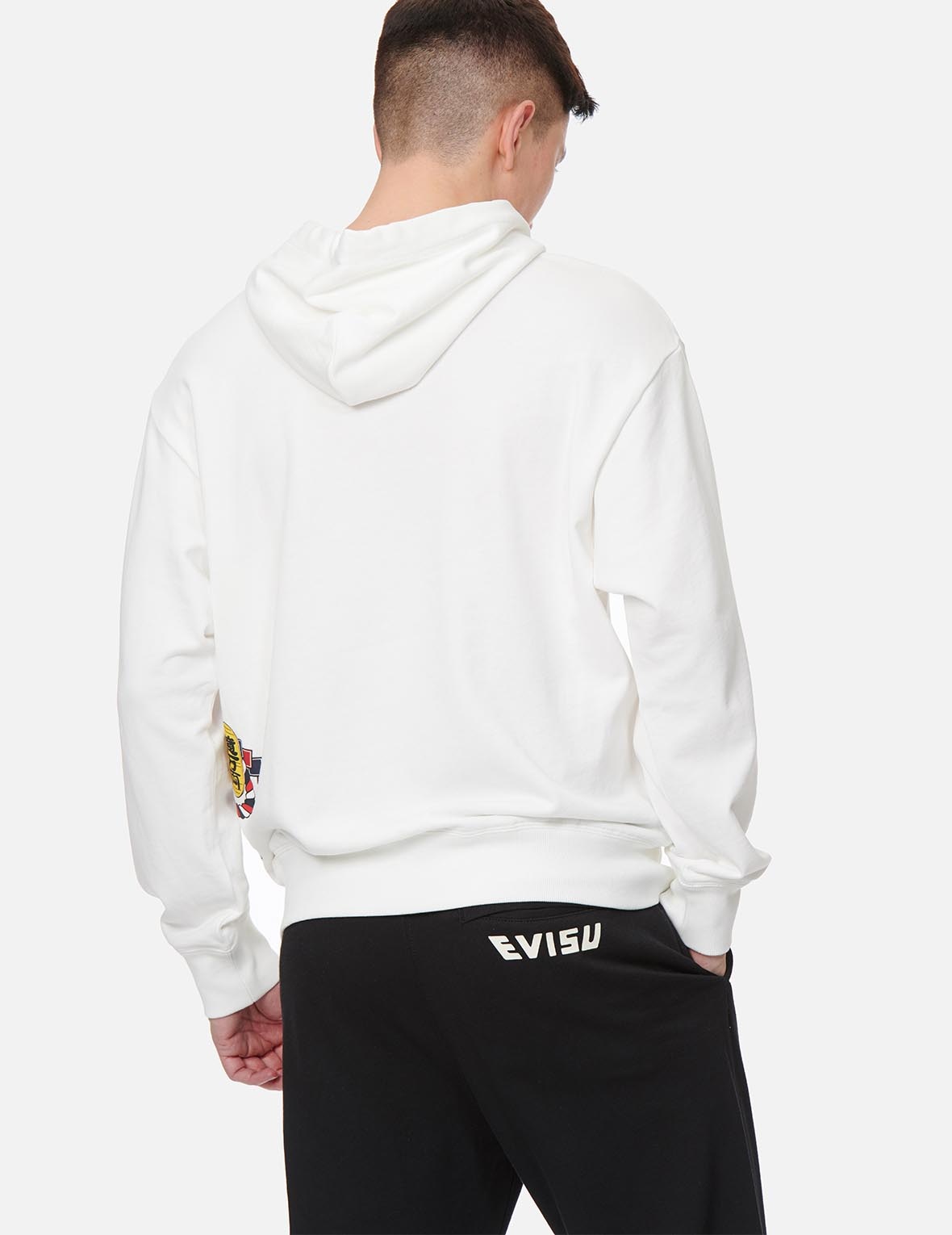 DARUMA BUDDIES PRINT HOODED SWEATSHIRT - 4