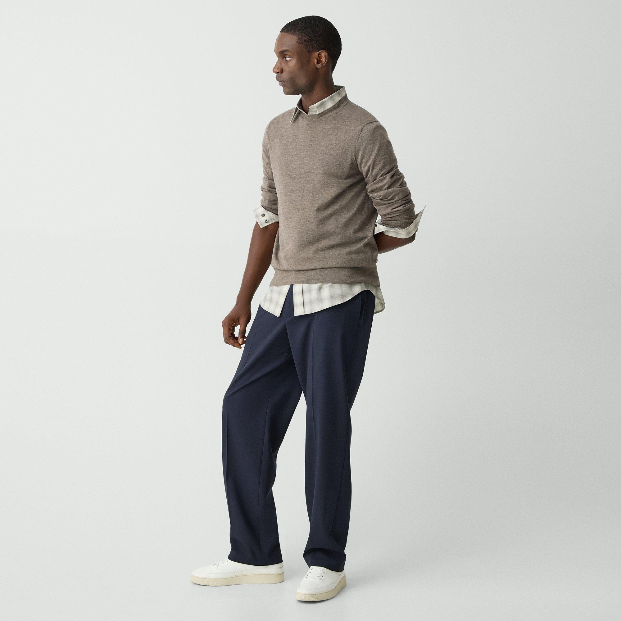 Straight-Leg Pant in Stretch Wool - 3