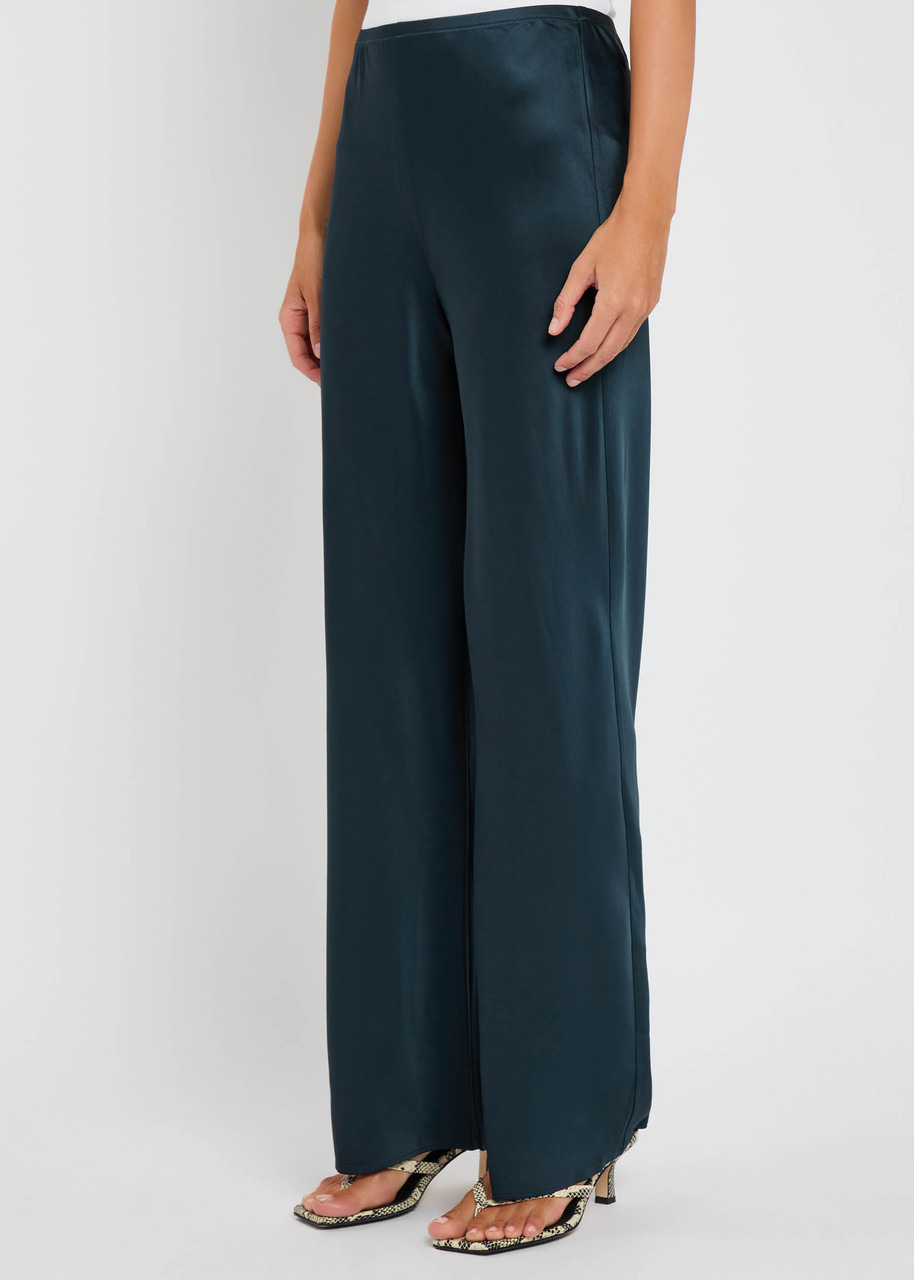 Reformation Gale Straight-leg Satin Trousers - 2