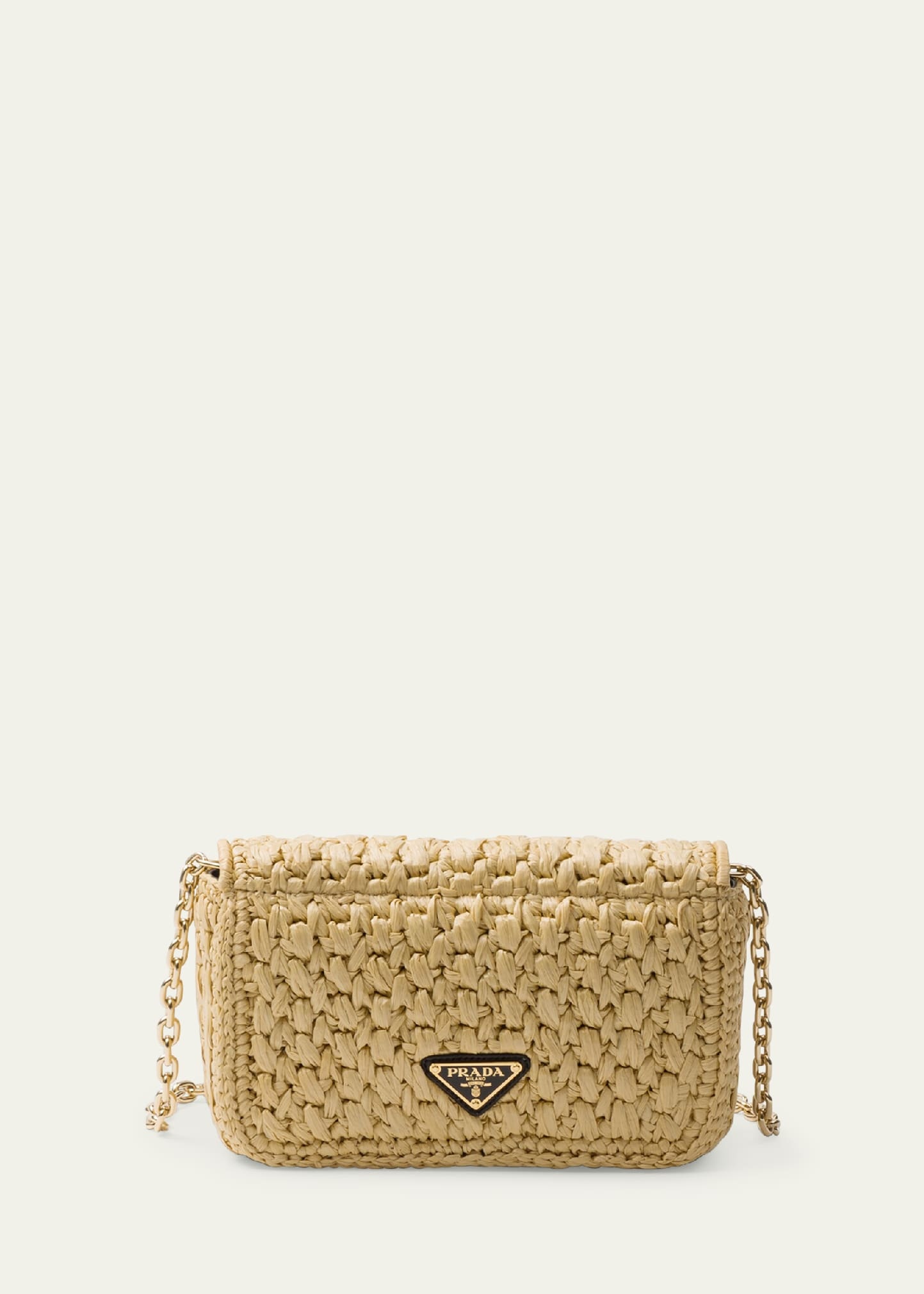 Logo Crochet Clutch Bag - 2