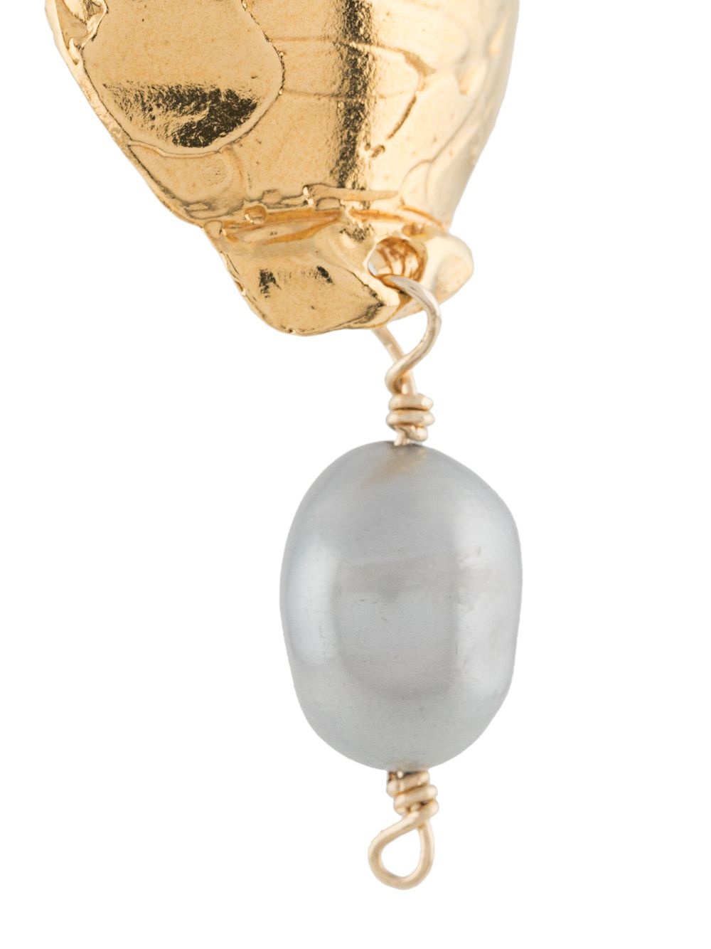 Shadow And Pearl earrings - 3