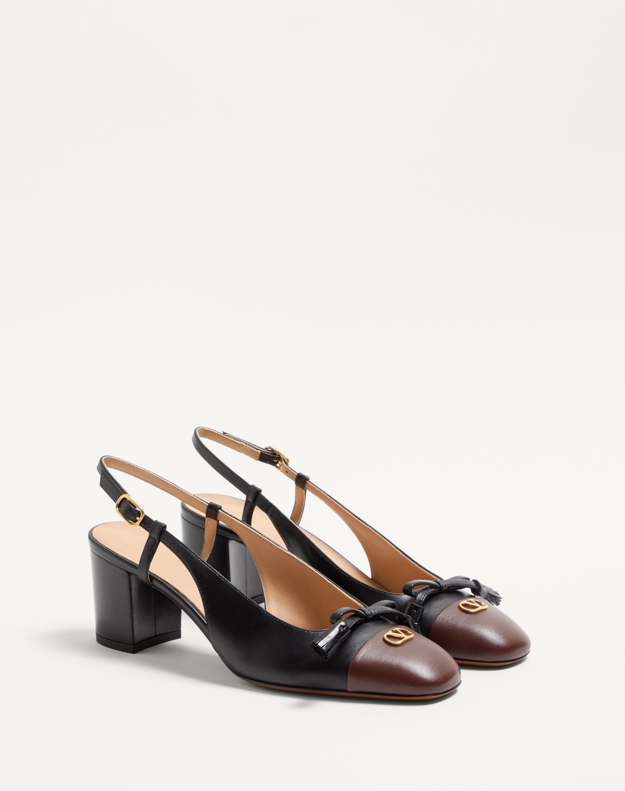 VALET DU ROI KIDSKIN SLINGBACK PUMPS 60MM - 3