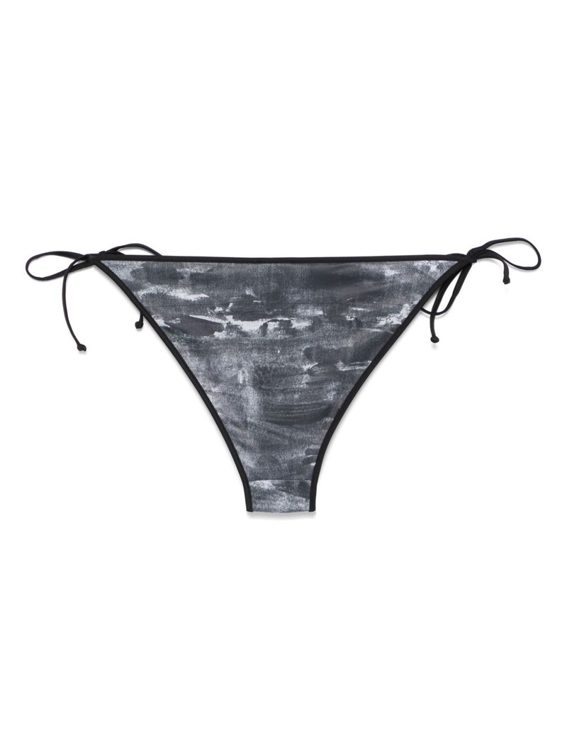 Diesel abstract-print bikini bottoms outlook