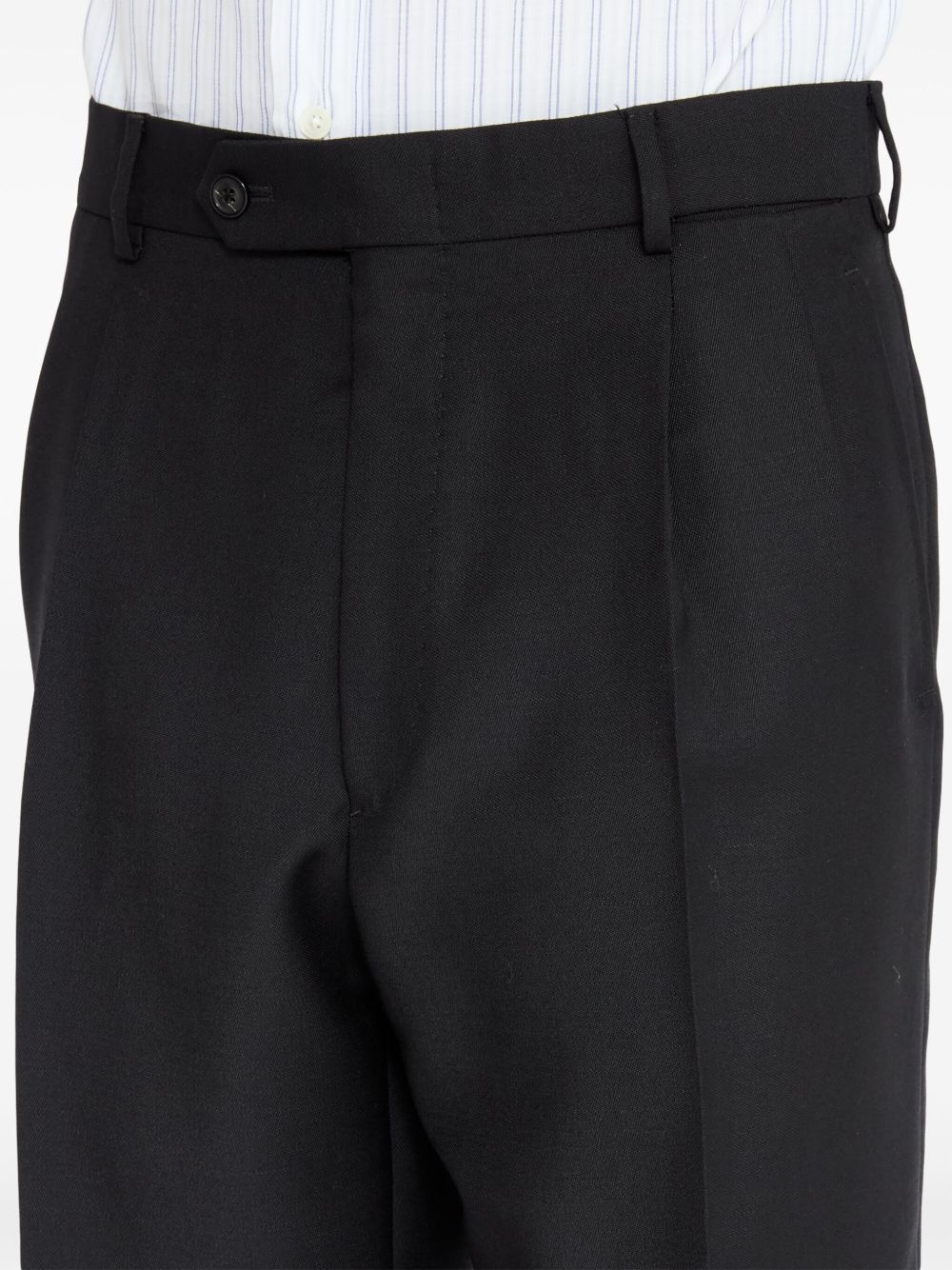 four-stitch logo tailored trousers - 7