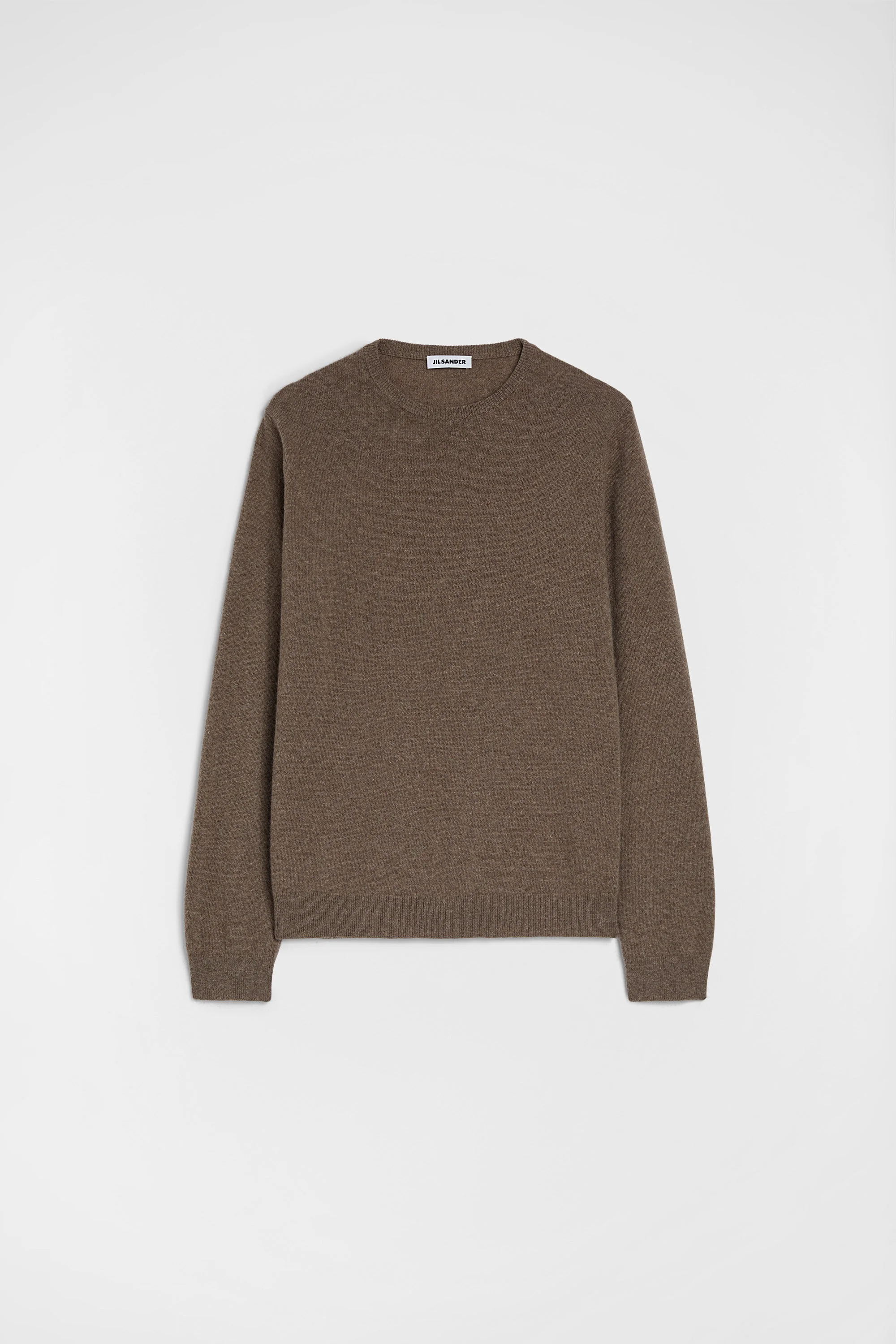 Wool Blend Crew-Neck Sweater - 1