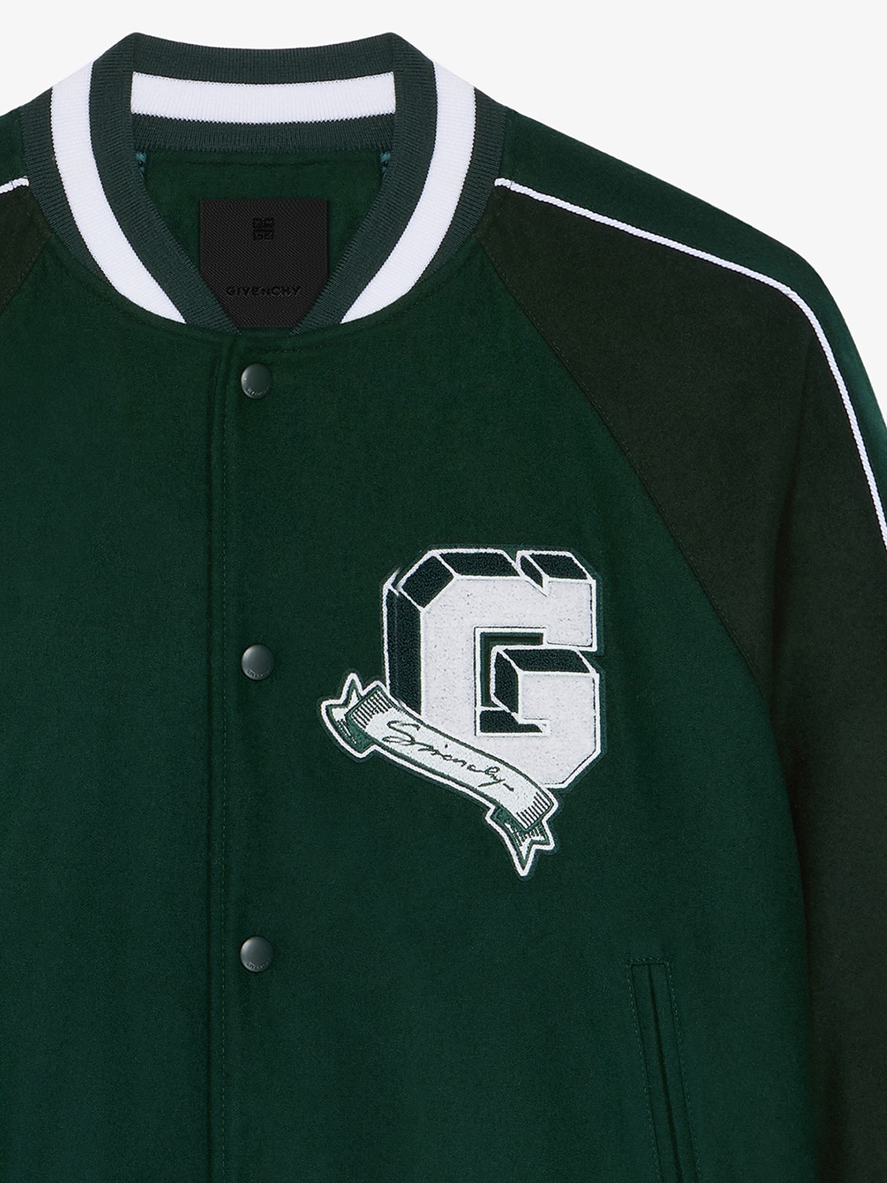GIVENCHY COLLEGE VARSITY JACKET IN WOOL - 2