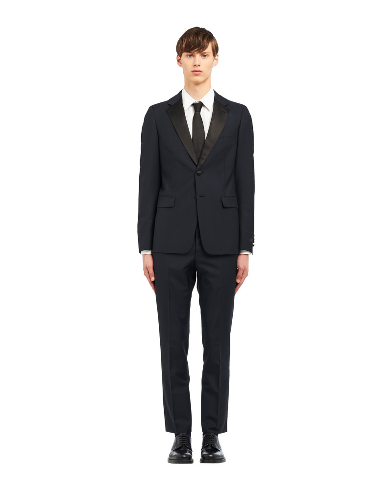 Prada Singled-breasted two-button wool mohair tuxedo outlook