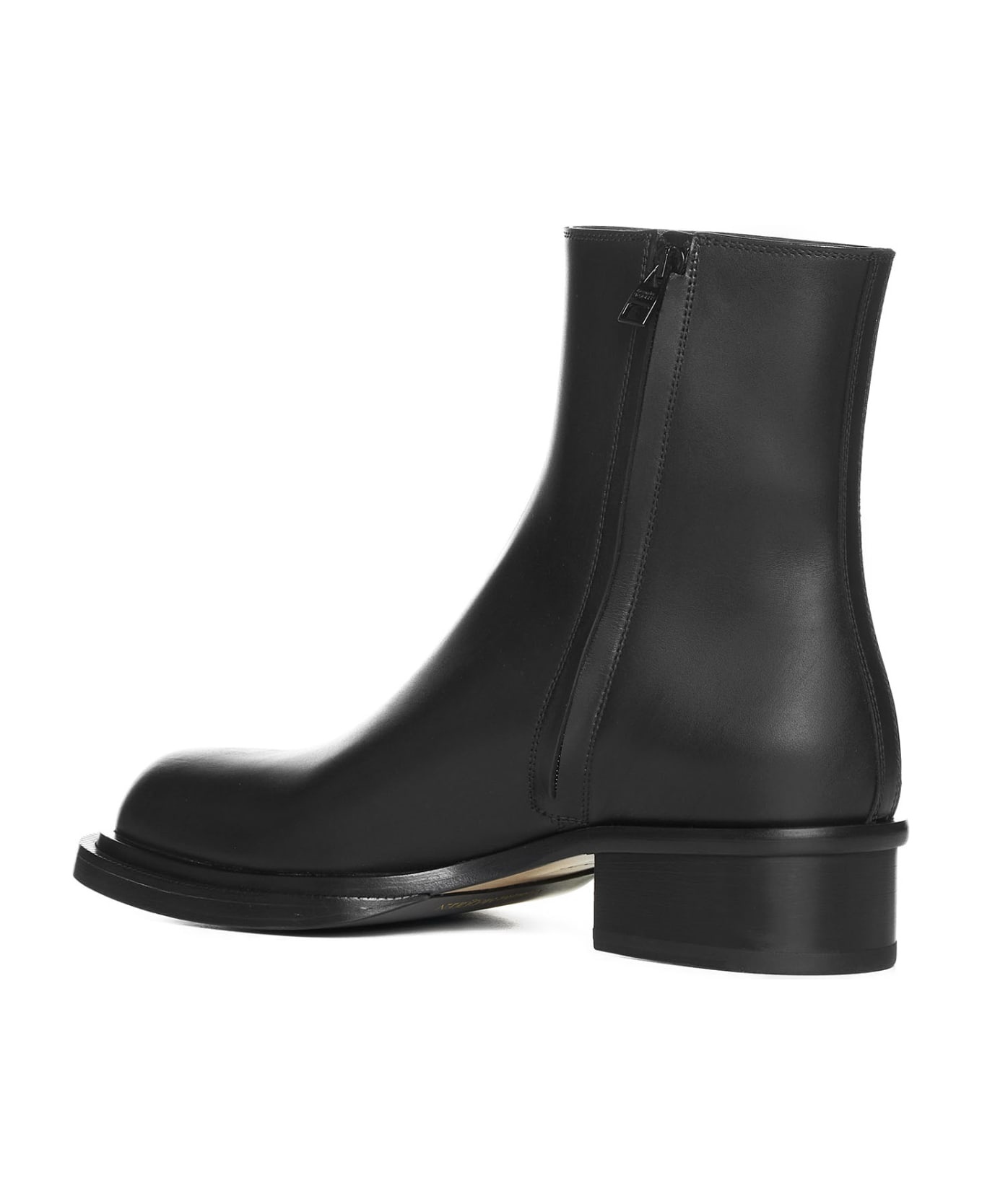Cuban Stack Ankle Boots - 3