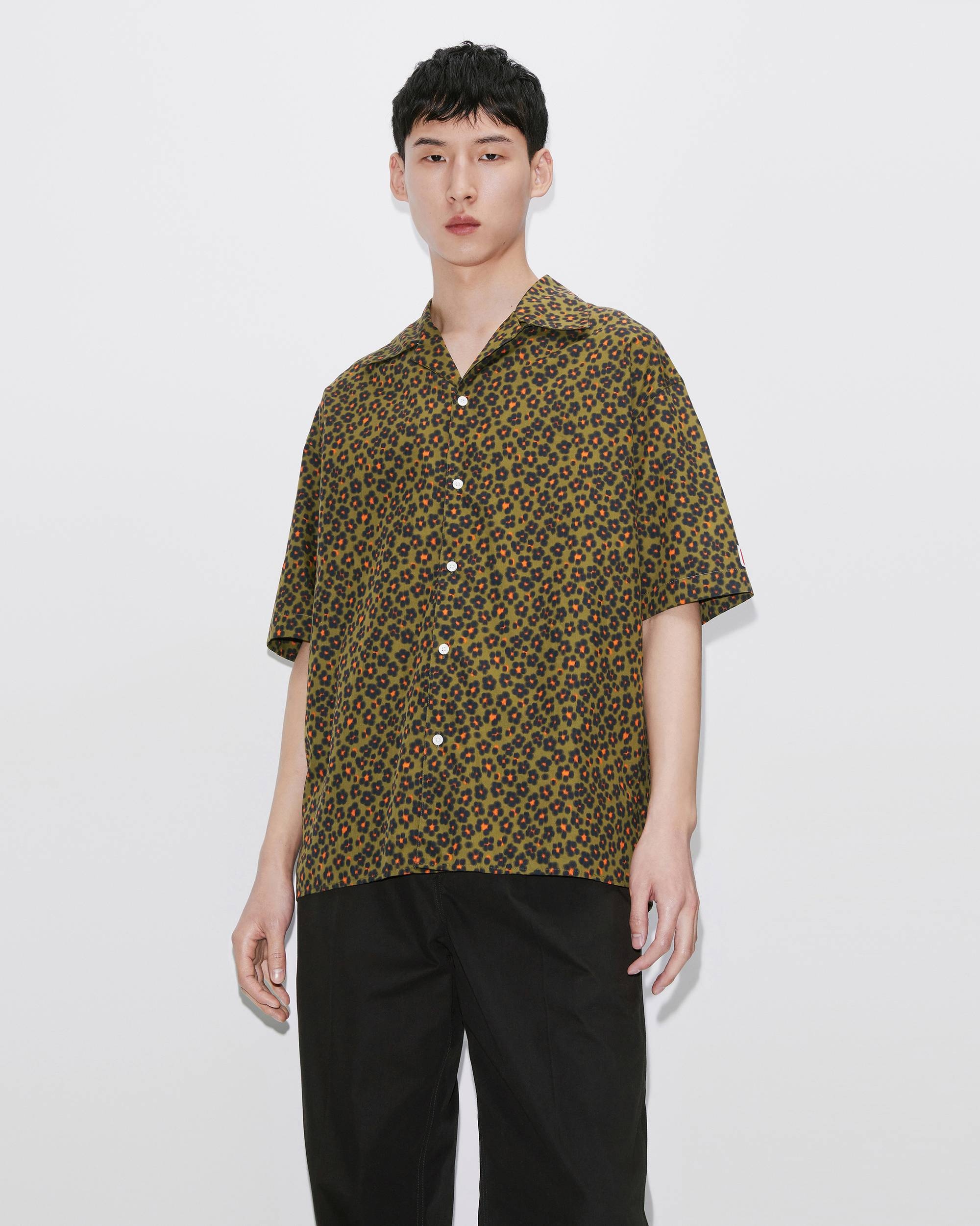 'Hana Leopard' Hawaiian shirt - 4