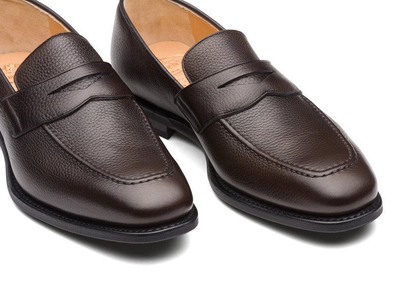 Corley
Soft Grain Calf Loafer Ebony 4
