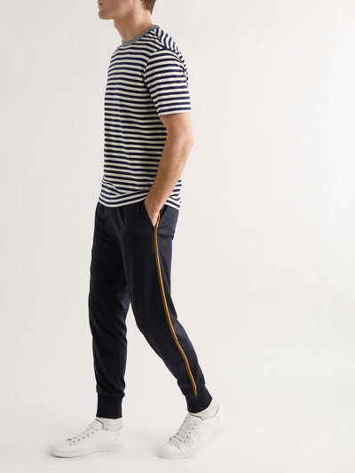 Paul Smith Slim-Fit Tapered Striped Wool Sweatpants outlook