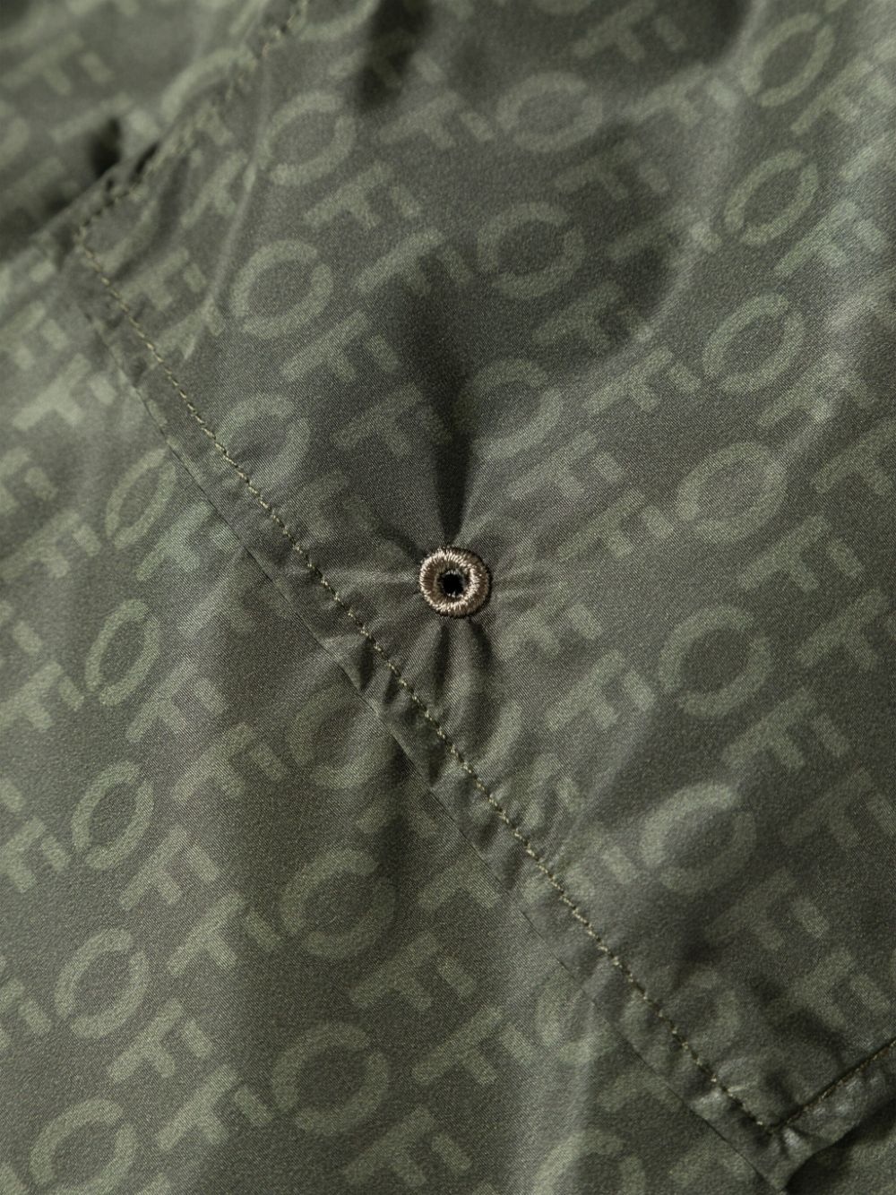 logo-print swim shorts - 3