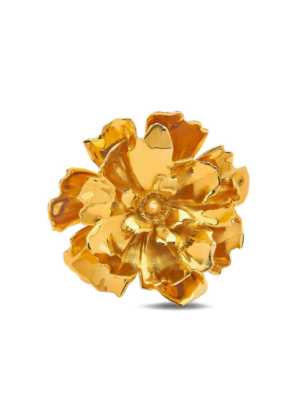 Peony flower-shaped ring - 1