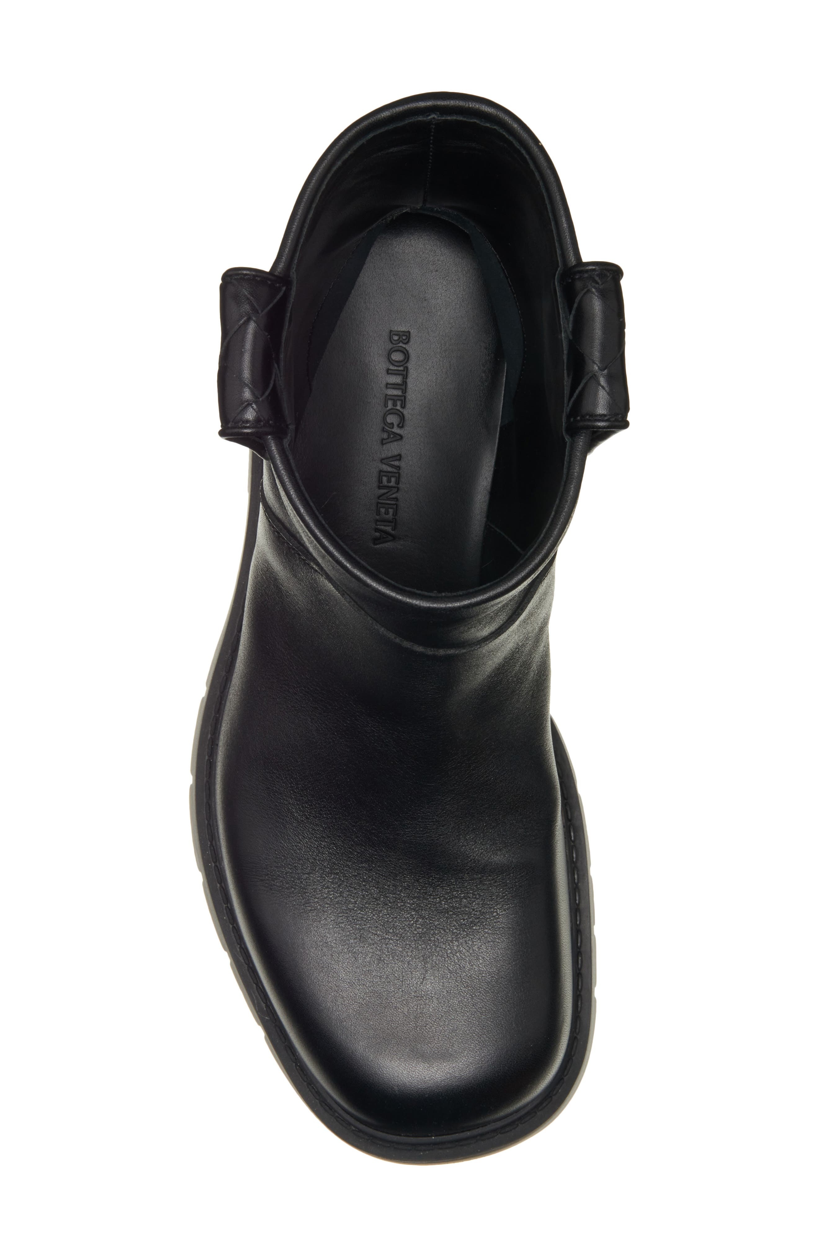 Bottega Veneta Haddock Tubular Boot in 1000 Black at Nordstrom - 5