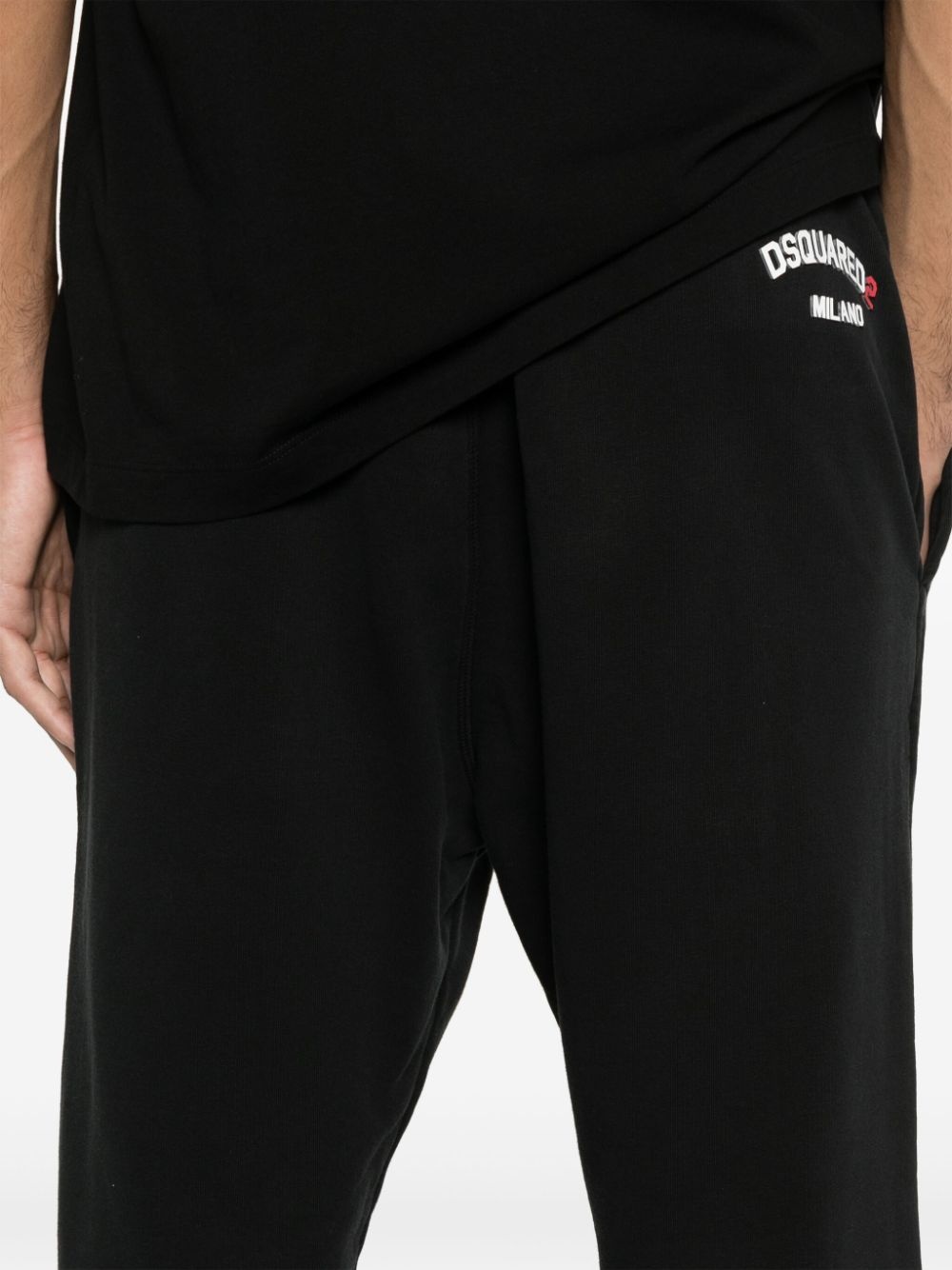 cotton track pants - 5