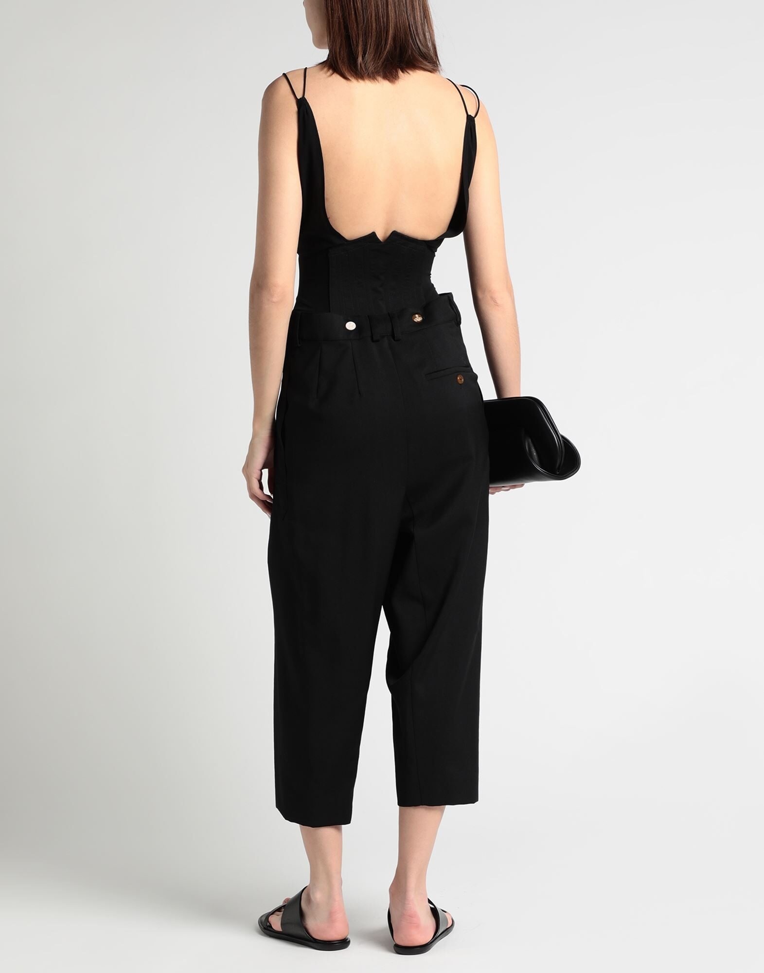 Black Women's Casual Pants - 3