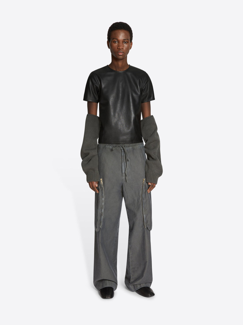 Dries Van Noten LEATHER T-SHIRT outlook