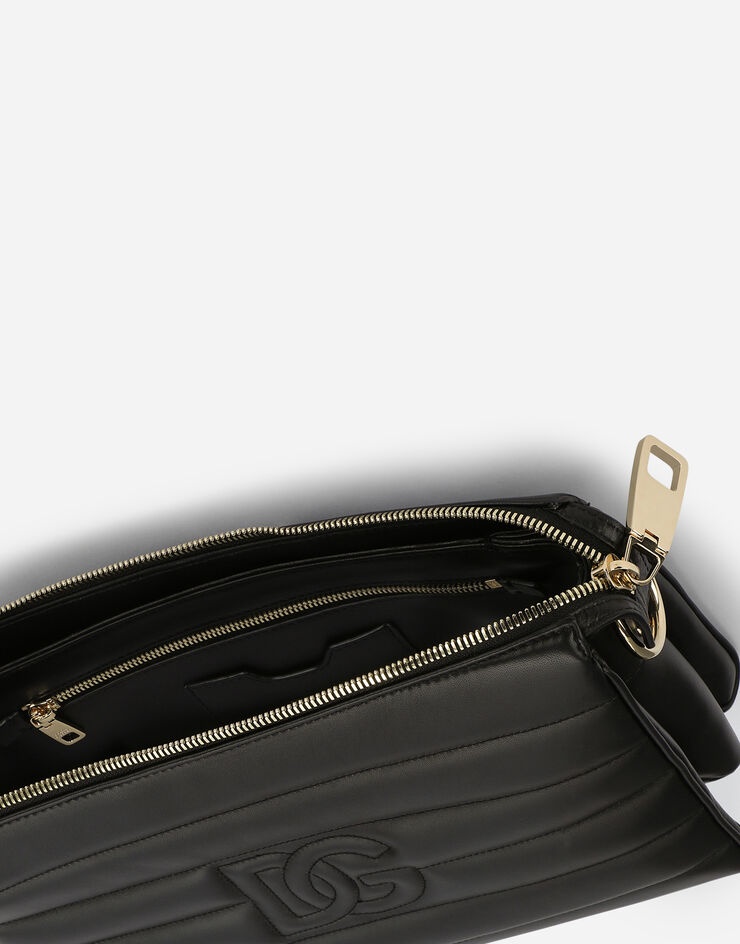 Medium Tris bag in quilted nappa leather - 4