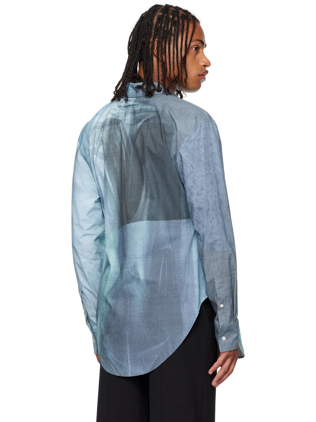 Blue 'The Water' Shirt - 3