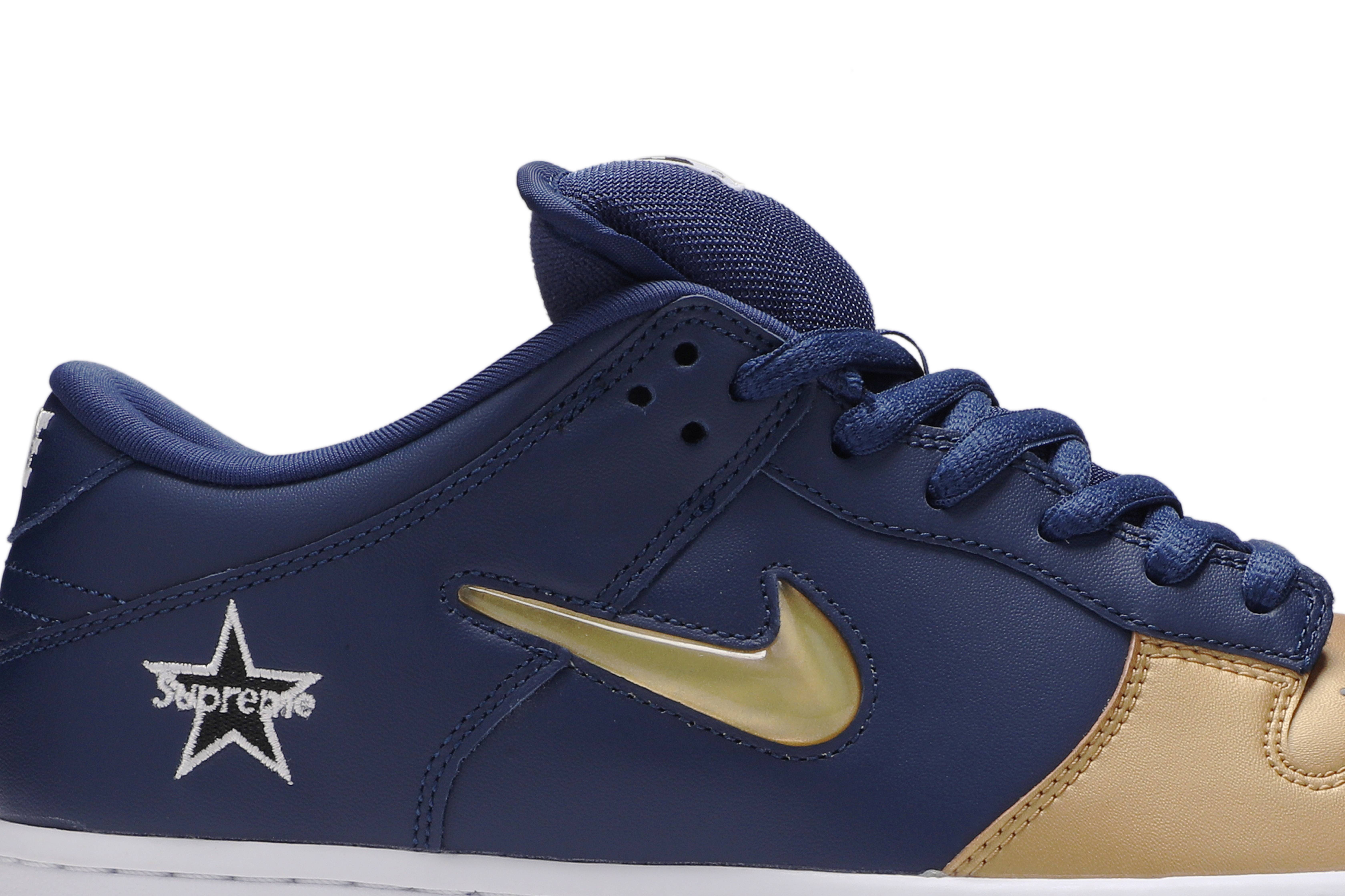 Supreme x Dunk SB Low QS 'Metallic Gold' - 2