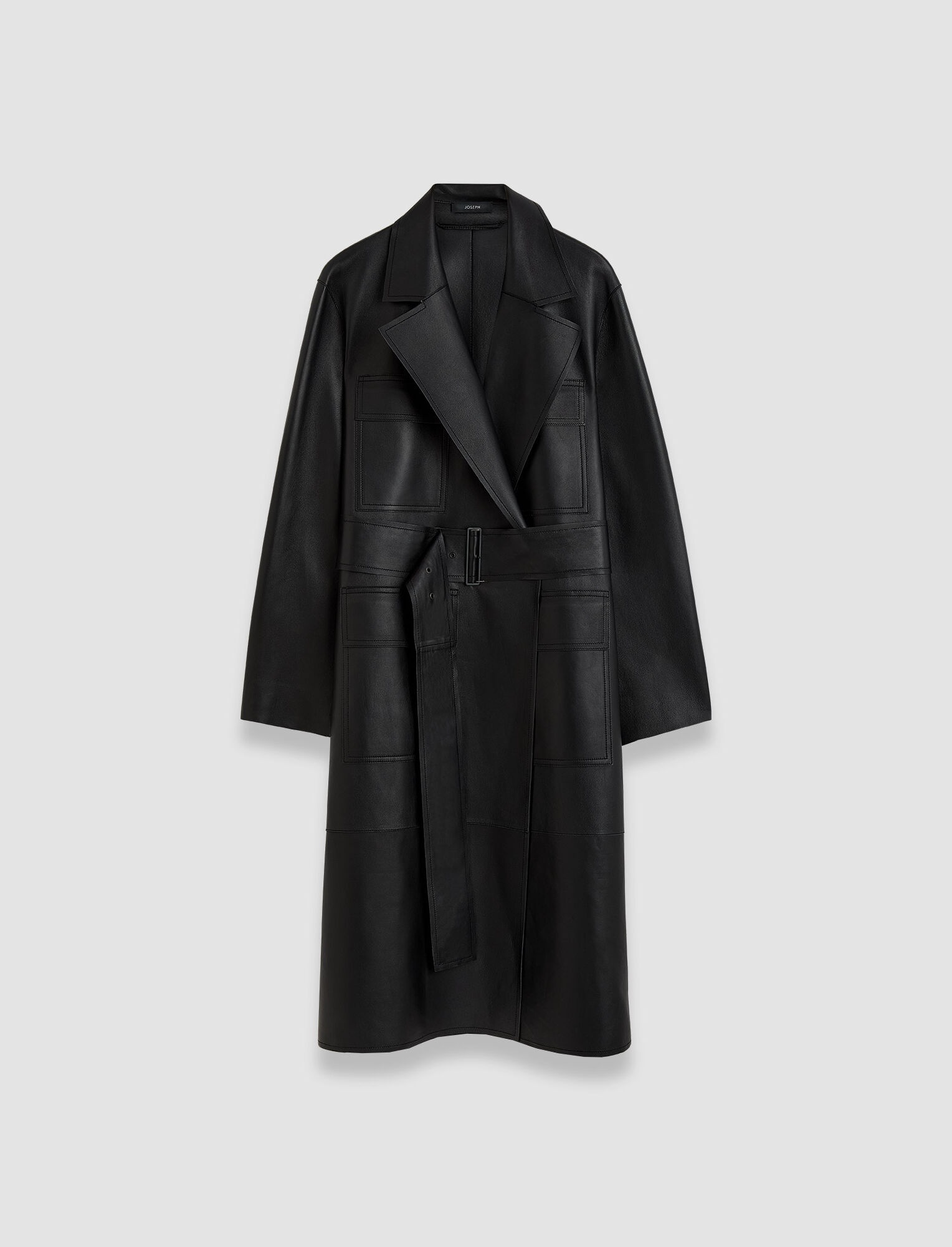 Octave Bonded Leather Coat - 1