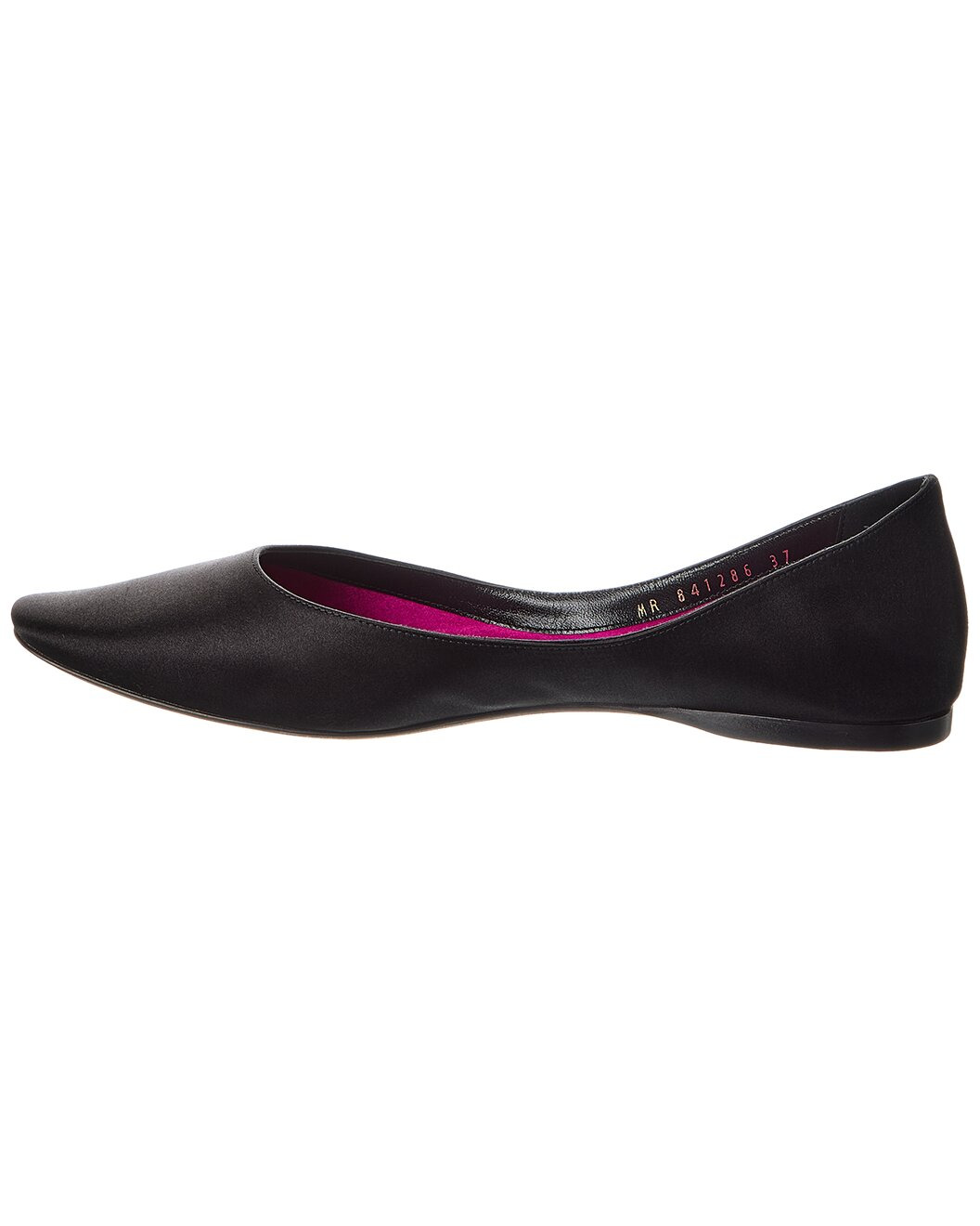 Saint Laurent Lou Satin Ballet Flat - 2