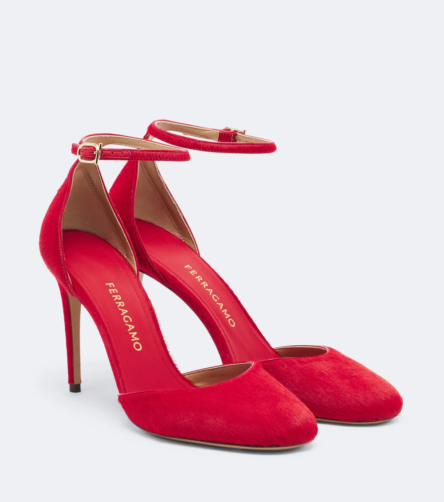 Maily calf hair pumps - 1
