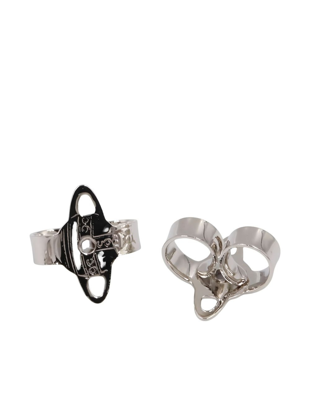 Orb stud earrings - 4