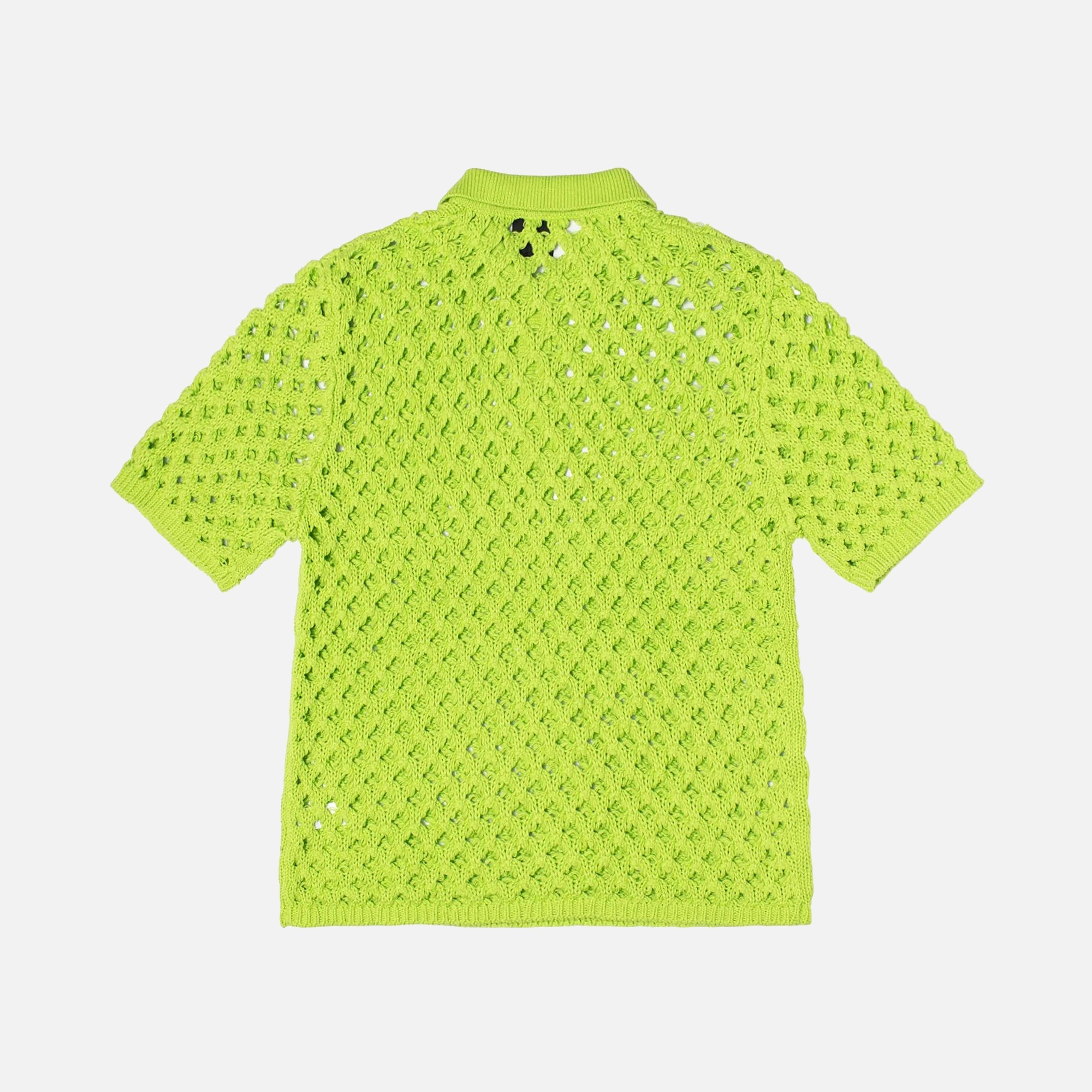 Stussy Big Mesh Polo Sweater - 2