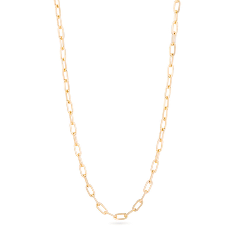 STONE AND STRAND Dainty Paperclip Necklace outlook