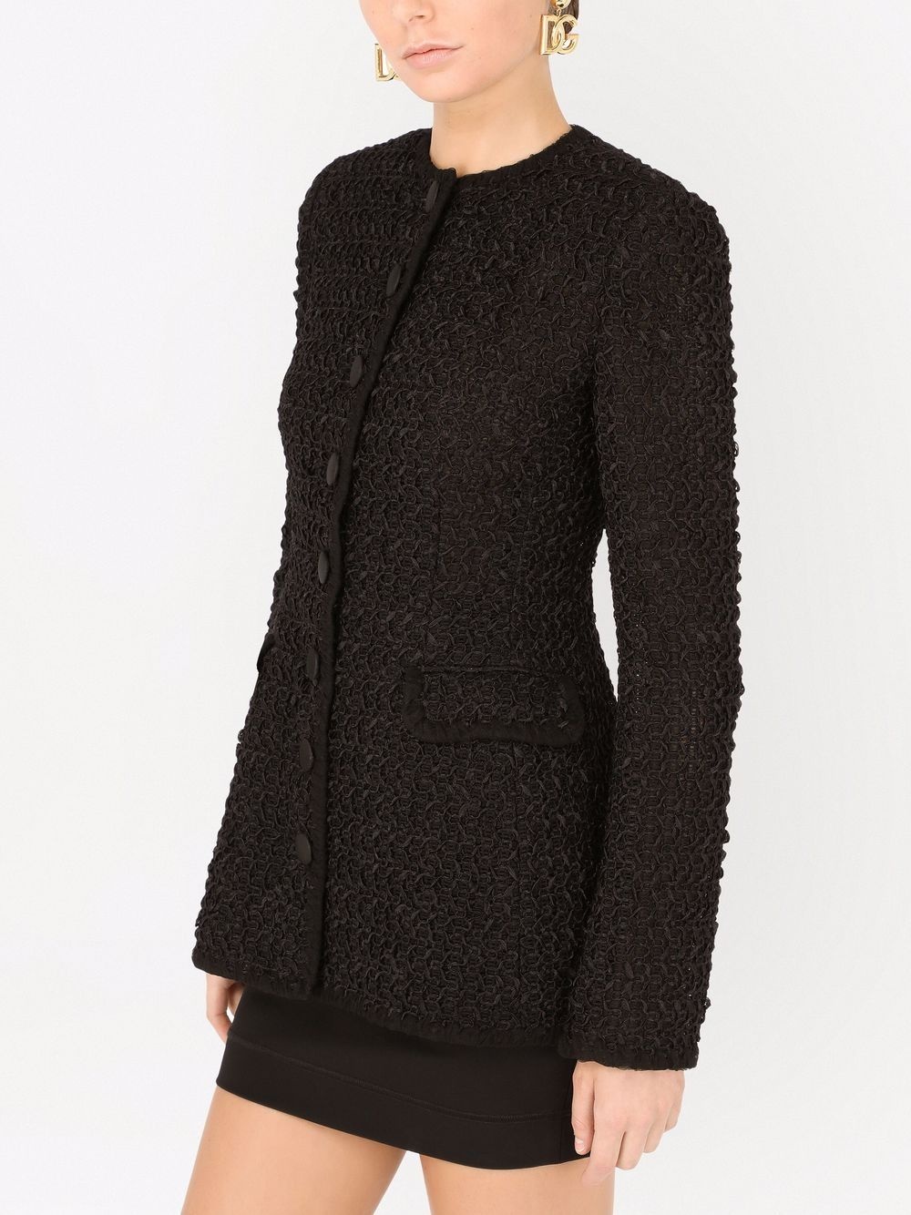 long tweed jacket - 5
