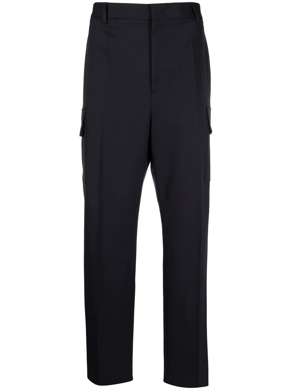 multiple-pocket tailored trousers - 1