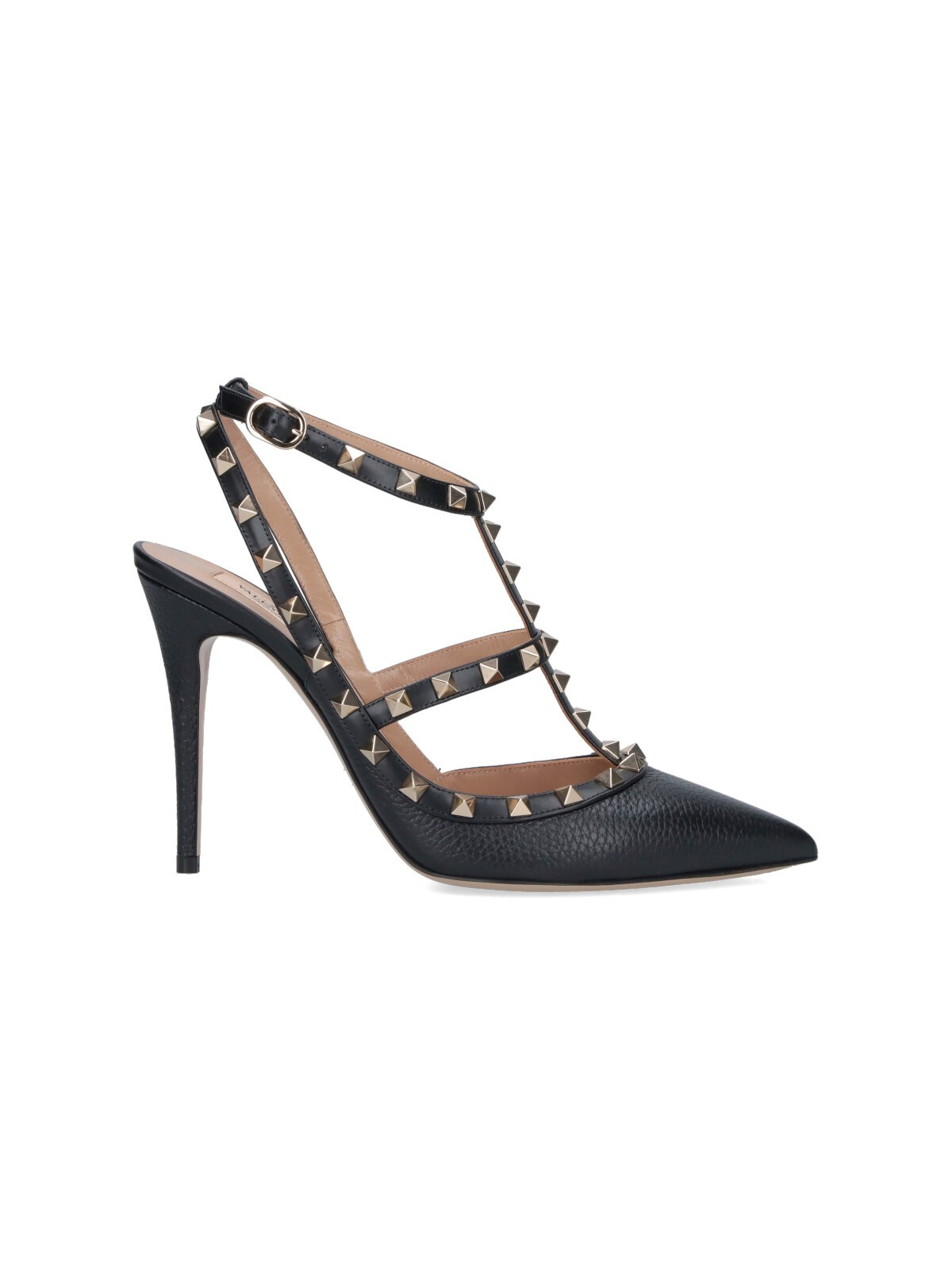 'ROCKSTUD 100' SLINGBACK PUMPS - 1