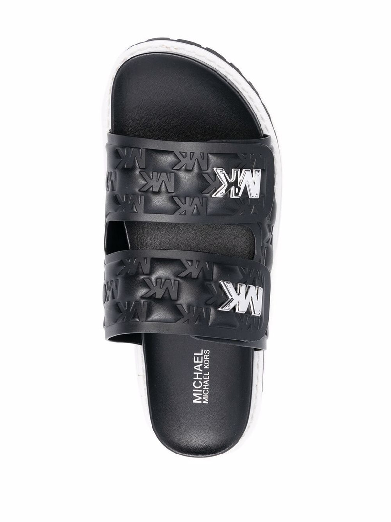 Stark debossed-logo sandals 4
