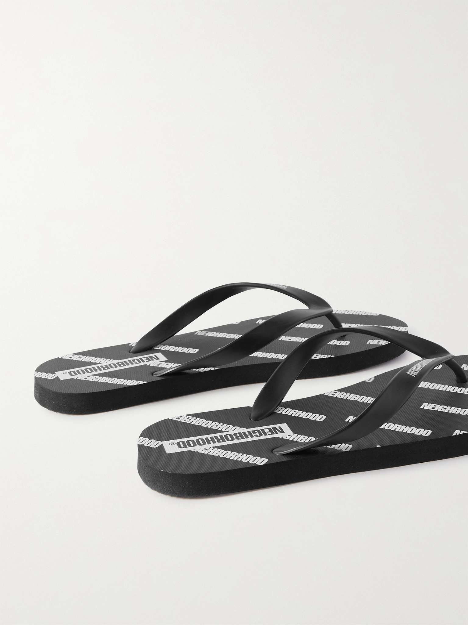 Logo-Print Rubber and Foam Flip Flops - 4