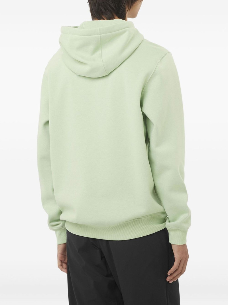 SALOMON logo-detailed hoodie outlook