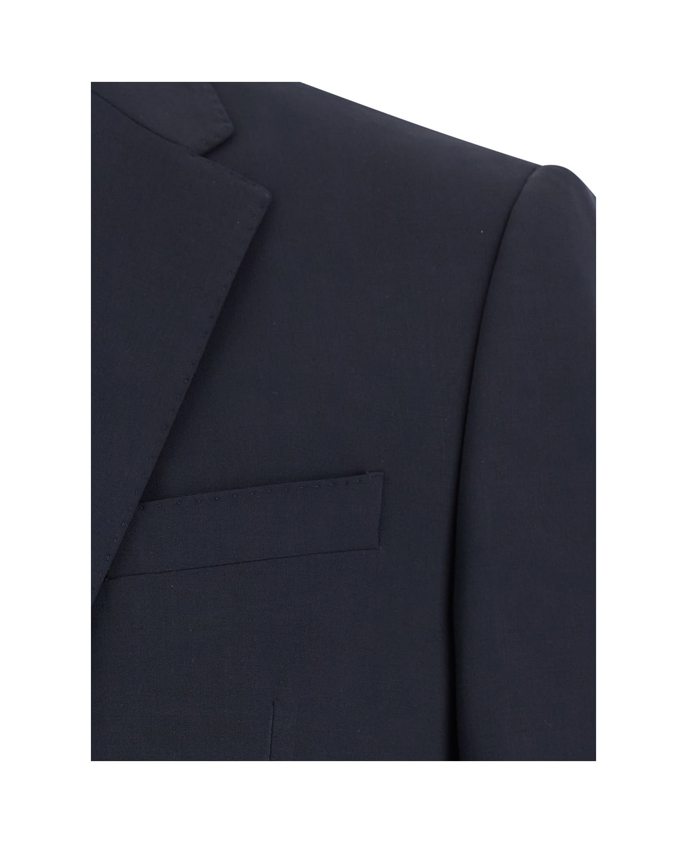 Giacca Monopetto Pantalone Ventre Piatto - 3