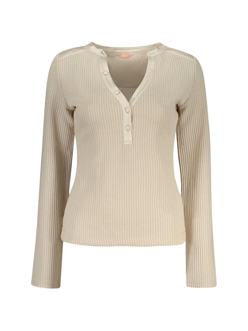 ribbed-knit V-neck sweater 1