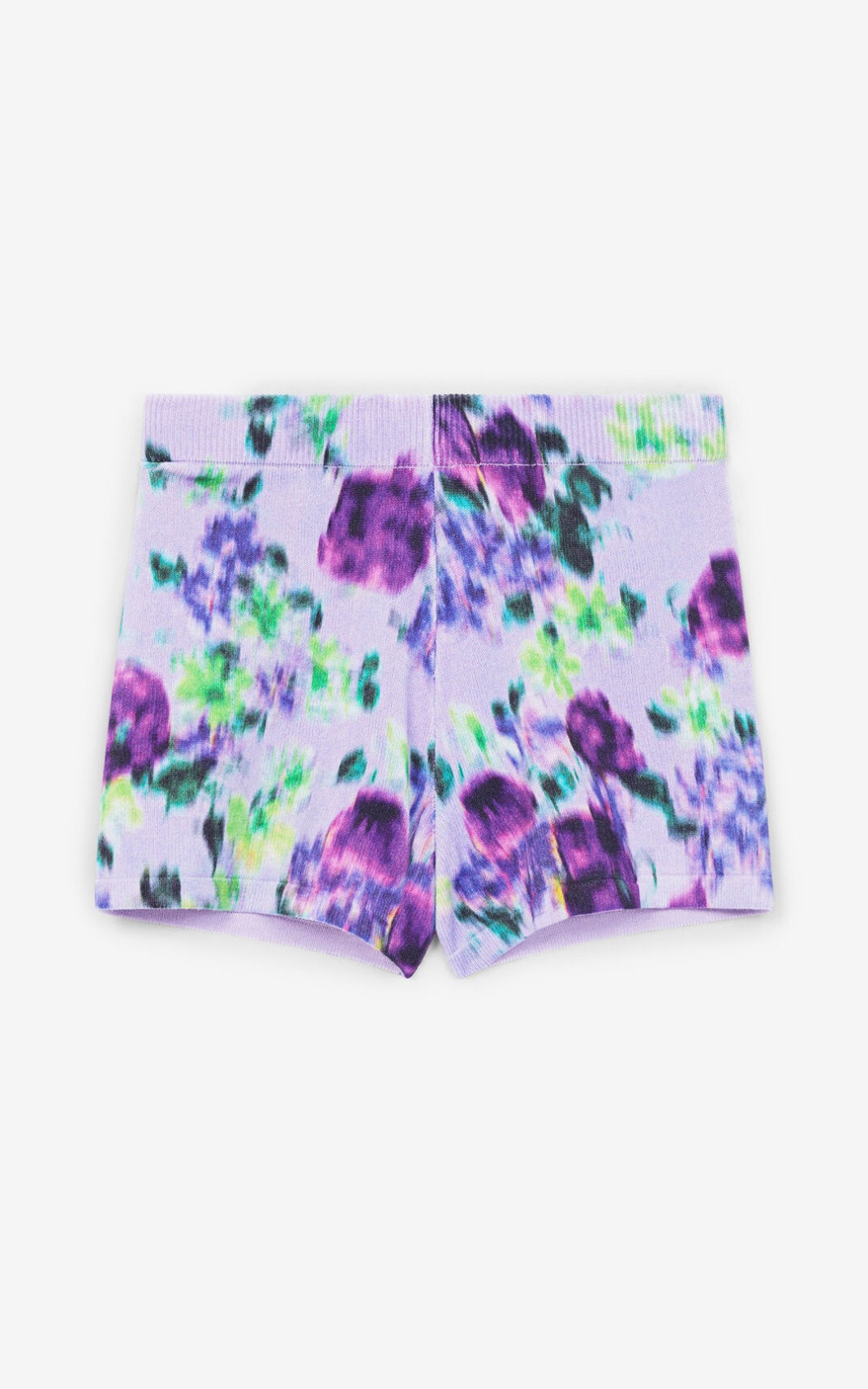 'Blurred Flowers' mini shorts - 1