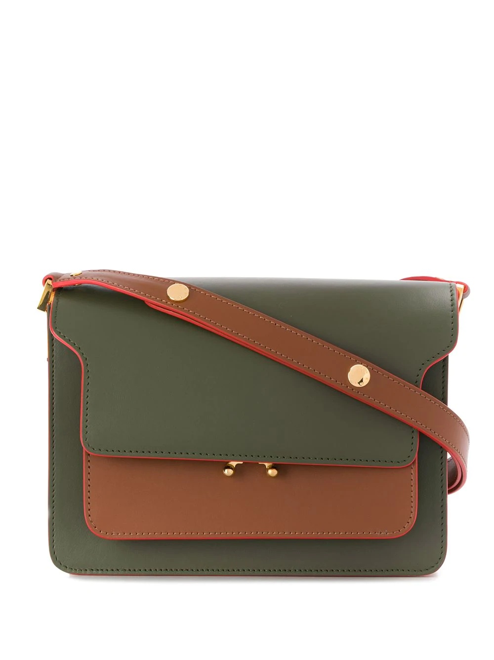 Trunk colourblock shoulder bag - 1