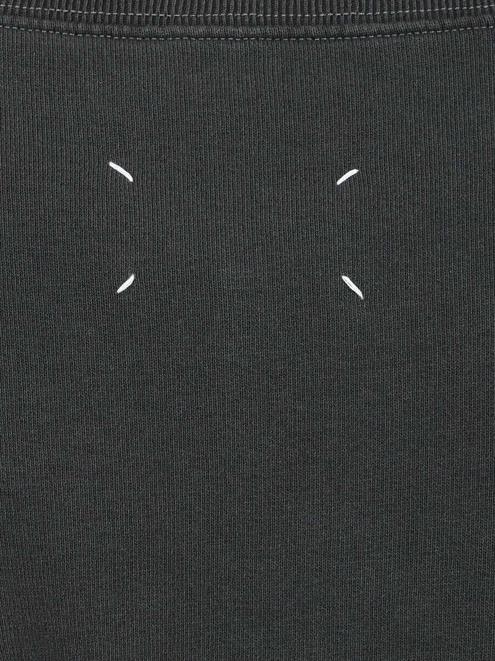 Cotton Sweatshirt Sweatshirts Grey - 4