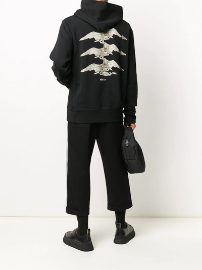 Helmut Lang graphic-print hoodie outlook